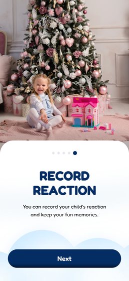 Turning on reaction recording